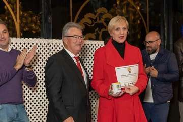 Ceremonia de la entrega de las VII Menciones de Honor de la Asociación de Clubes de Elite de Gran Canaria este sábado en la capital grancanaria (Foto TA)