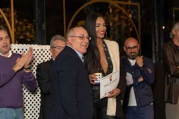 Ceremonia de la entrega de las VII Menciones de Honor de la Asociación de Clubes de Elite de Gran Canaria este sábado en la capital grancanaria (Foto TA)