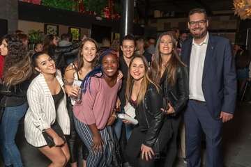 Ceremonia de la entrega de las VII Menciones de Honor de la Asociación de Clubes de Elite de Gran Canaria este sábado en la capital grancanaria (Foto TA)