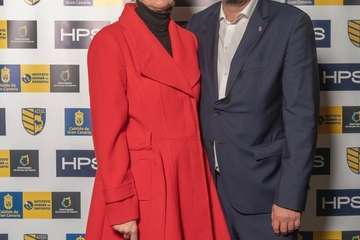 Ceremonia de la entrega de las VII Menciones de Honor de la Asociación de Clubes de Elite de Gran Canaria este sábado en la capital grancanaria (Foto TA)