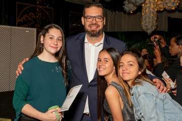 Ceremonia de la entrega de las VII Menciones de Honor de la Asociación de Clubes de Elite de Gran Canaria este sábado en la capital grancanaria (Foto TA)