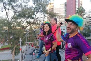  Telde copa podio en la San Silvestre capitalina con Saúl Castro como vencedor y Fran Cabrera, segundo (Foto TA)
