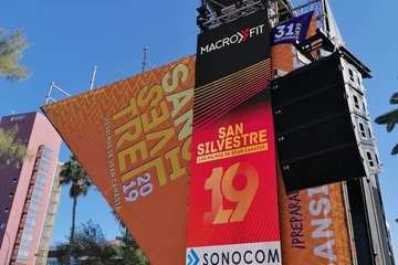  Telde copa podio en la San Silvestre capitalina con Saúl Castro como vencedor y Fran Cabrera, segundo (Foto TA)
