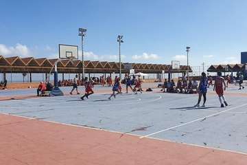 Celebración del evento deportivo 10 Horas de Baloncesto en Telde (Foto TBT y TA)