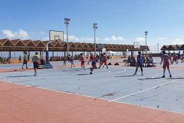 Celebración del evento deportivo 10 Horas de Baloncesto en Telde (Foto TBT y TA)