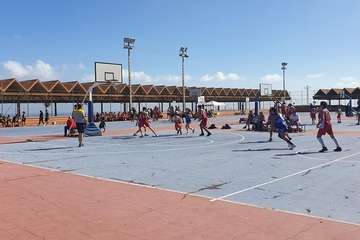 Celebración del evento deportivo 10 Horas de Baloncesto en Telde (Foto TBT y TA)