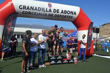 El teldense Azman Mesad triunfa en la prueba élite de la Mencey OCR (Foto Mencey OCR)