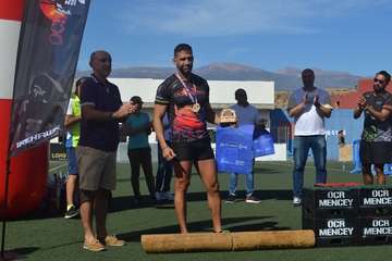 El teldense Azman Mesad triunfa en la prueba élite de la Mencey OCR (Foto Mencey OCR)