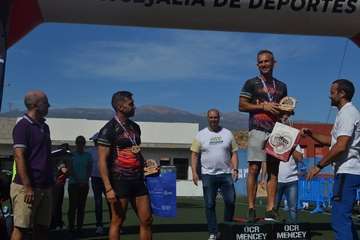 El teldense Azman Mesad triunfa en la prueba élite de la Mencey OCR (Foto Mencey OCR)