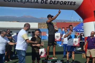 El teldense Azman Mesad triunfa en la prueba élite de la Mencey OCR (Foto Mencey OCR)