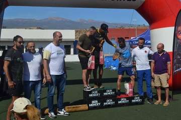 El teldense Azman Mesad triunfa en la prueba élite de la Mencey OCR (Foto Mencey OCR)