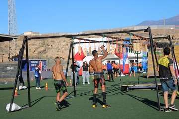 El teldense Azman Mesad triunfa en la prueba élite de la Mencey OCR (Foto Mencey OCR)