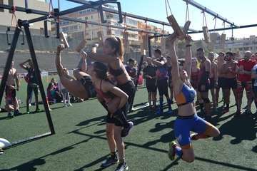 El teldense Azman Mesad triunfa en la prueba élite de la Mencey OCR (Foto Mencey OCR)