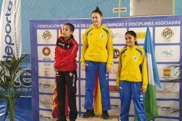 Podio del Campeonato de España de Grappling (Foto TA)