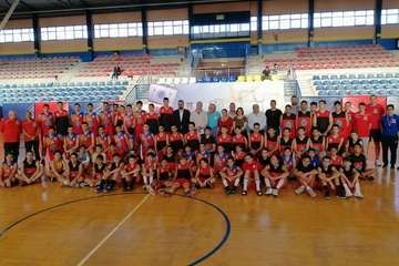 Visita del consejero de Deportes del Cabildo de Gran Canaria a las instalaciones del Polideportivo Insular Rita Hernández (Foto TA)