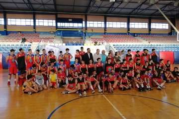 Visita del consejero de Deportes del Cabildo de Gran Canaria a las instalaciones del Polideportivo Insular Rita Hernández (Foto TA)
