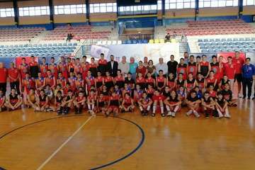 Visita del consejero de Deportes del Cabildo de Gran Canaria a las instalaciones del Polideportivo Insular Rita Hernández (Foto TA)