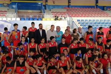 Visita del consejero de Deportes del Cabildo de Gran Canaria a las instalaciones del Polideportivo Insular Rita Hernández (Foto TA)