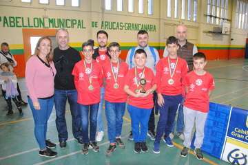 Cinco jóvenes ajedrecistas, a la final de los Juegos Gran Canaria 2020 (Foto cedida por el Club de Ajedrez Telde Los Llanos)