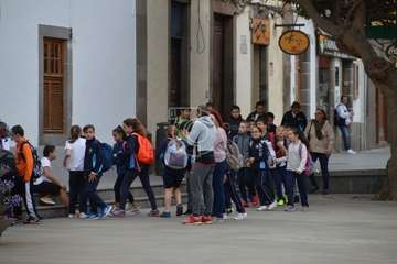  Jornada escolar de balonmano en San Juan Foto TA)