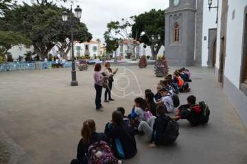  Jornada escolar de balonmano en San Juan Foto TA)