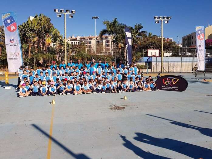 Deportes y el Tennis Academy El Cortijo colaboran en esta iniciativa (Foto TA)