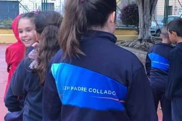 Deportes promueve el tenis entre los escolares del Valle de los Nueve y Lomo Magullo (Foto TA)