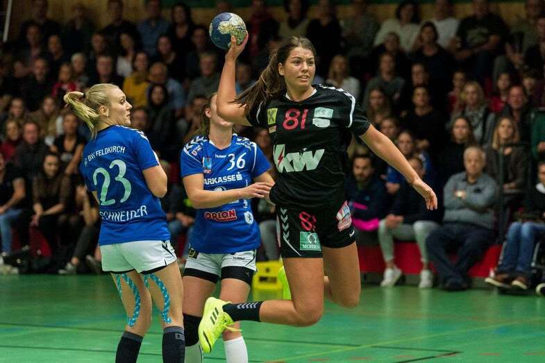 La nueva jugadora del Rocasa (Foto Neue Vorarlberger Tageszeitung)