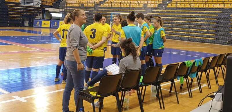 Imagen de archivo del Prreconte Telde en un partido de la temporada última (Foto TA)