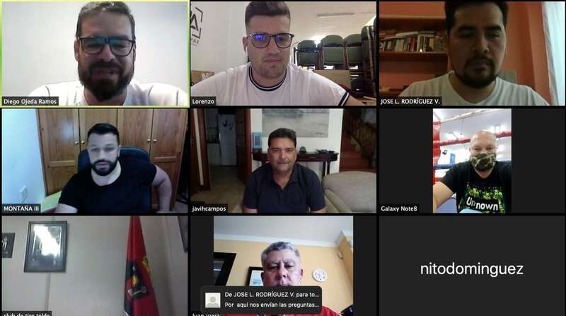 Charla telemática del médico de la Concejalía de Deportes (Foto TA)