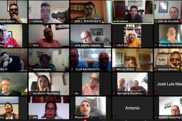 Charla telemática del médico de la Concejalía de Deportes de Telde (Foto TA)