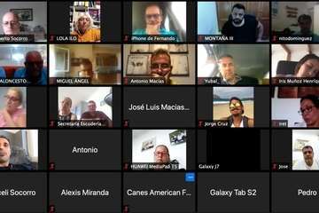 Charla telemática del médico de la Concejalía de Deportes de Telde (Foto TA)