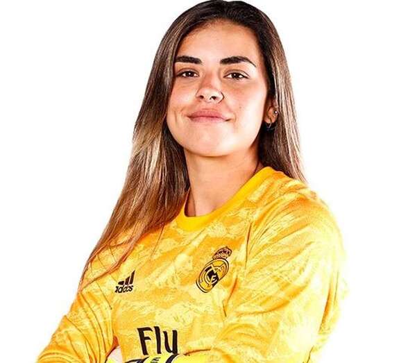 Misa Rodríguez, ya con la vestimenta del Real Madrid Femenino