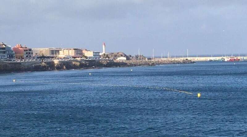 Canal a nado de la costa de Telde (Foto TA)