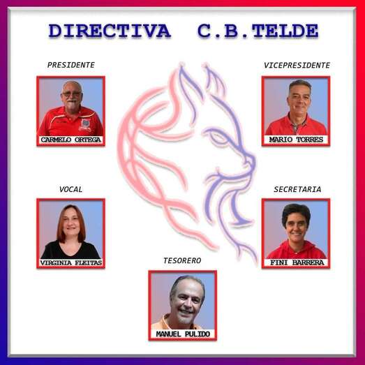 El nuevo equipo directivo del CB Telde (Foto TA)