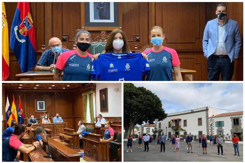 El recibimiento estuvo presidido por la vicealcaldesa Carmen Hernández/TA.