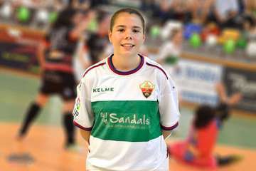 Idoya Martínez refuerza al Teldeportivo de fútbol sala femenino/Teleelx.