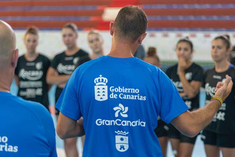 Imagen de archivo de un entrenamiento del Rocasa/TA.