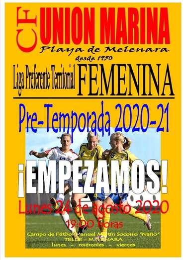 El equipo femenino iniciará sus entrenamientos el próximo 24 de agosto/TA.