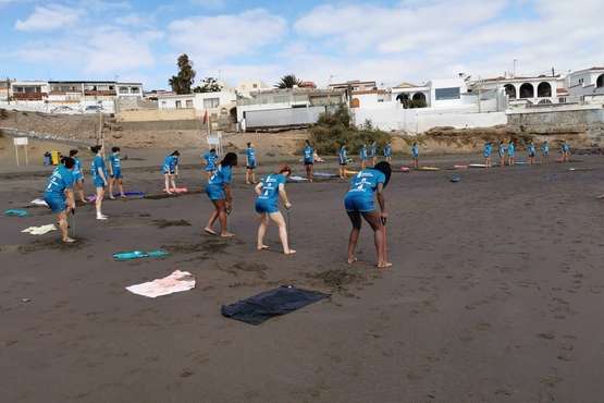 Entrenamiento del Rocasa en los últimos días/TA.