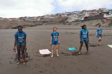 Entrenamiento del Rocasa en los últimos días/TA.