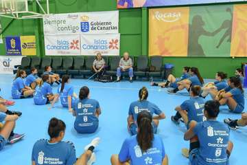 Entrenamiento del Rocasa en los últimos días/TA.