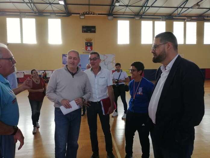 Carmelo Ortega, Mario Torres, Castellano y Ojeda/TA.