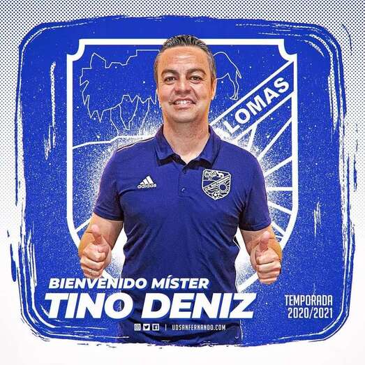 Tino Déniz repite como entrenador de la UD San Fernando/UD San Fernando.