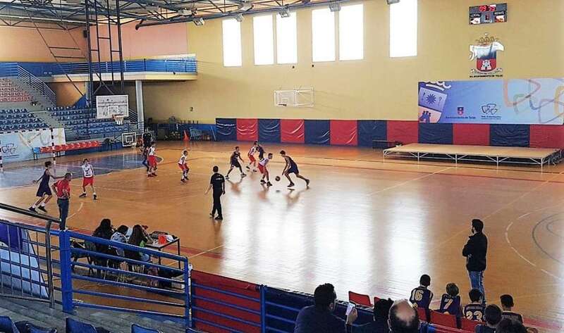 Imagen de archivo de un partido de baloncesto en Telde (Foto TA)