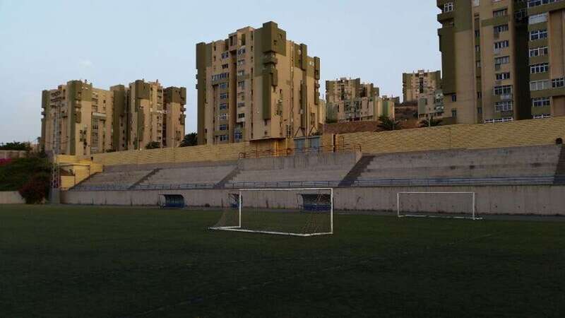 Imagen de archivo del campo de fútbol Pedro Miranda, en el Valle de Jinámar (Foto TA)