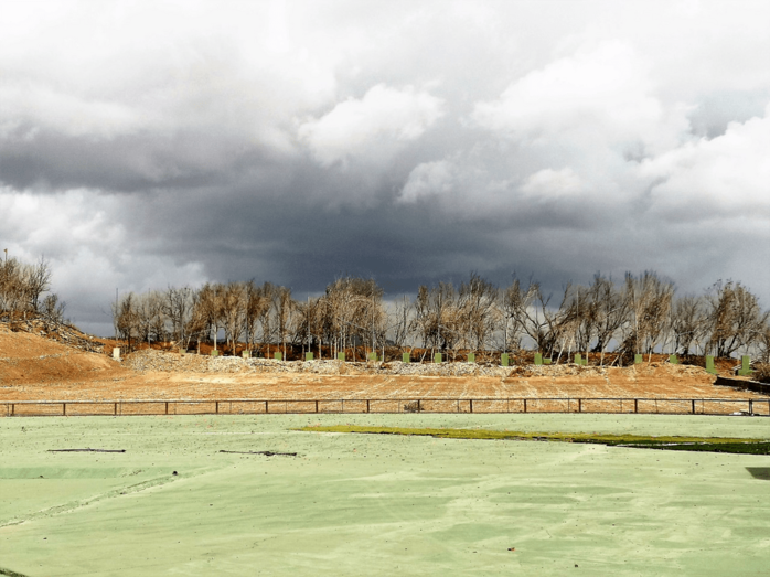 Imagen de archivo del campo de tiro de Lomo Pollo (Foto TA)