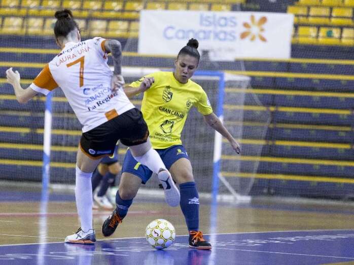 Imagen de un partido de esta temporada del Teldeportivo/TA.