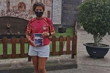 Los atletas teldenses Andrés González y Mariola Ortega tocan podio en la carrrera Entremontañas Paralelo 28/TA.