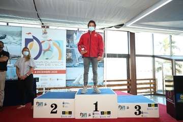 Entrega de trofeos de la XXIII Semana Olímpica Canaria de Vela/TA.